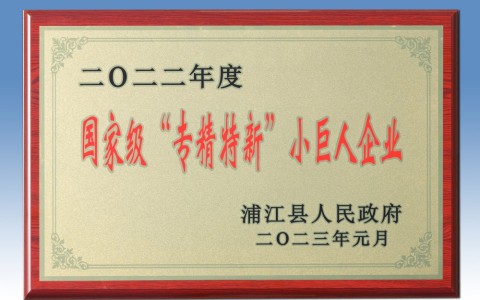 喜添國家榮譽！杭機(jī)入選國家級專精特新“小巨人”企業(yè)