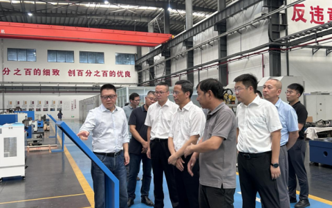 省總工會黨組書記、常務(wù)副主席呂志良調(diào)研杭機(jī)股份